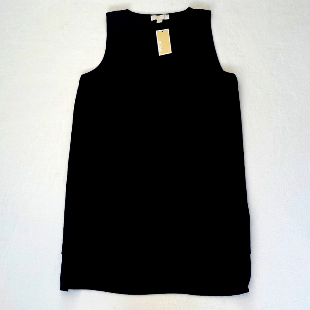 Michael Kors Black  2 Tier Tank Dress XL